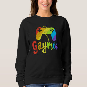 Sudadera Gaymer Gay Gamer Lgbt Orgullo Marcha del Arcoiris