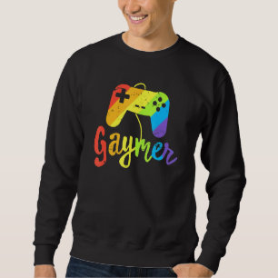 Sudadera Gaymer Gay Gamer Lgbt Orgullo Marcha del Arcoiris