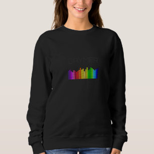 Sudadera Gaymer Gay Lesbiana Lgbt Orgullo Arcoíris Queer Ch