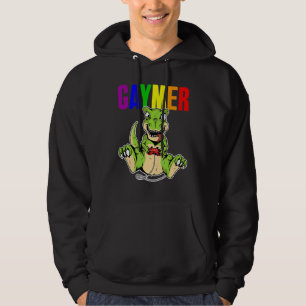 Sudadera Gaymer Gay Pride Bandera Gamer Lgbtq Video Game Di