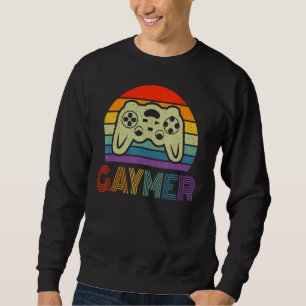 Sudadera Gaymer Gay Pride Gamer Gaming Lgbtq Bandera Arcoir