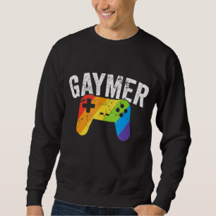 Sudadera Gaymer Lgbt Gamer Orgullo Desfile Arcoiris Marcha