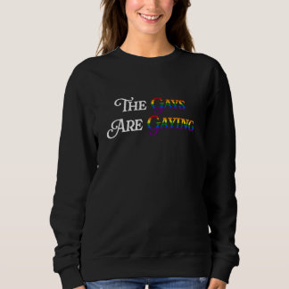 Sudadera Gays están ganando el orgullo gay LGBTQ ALLY