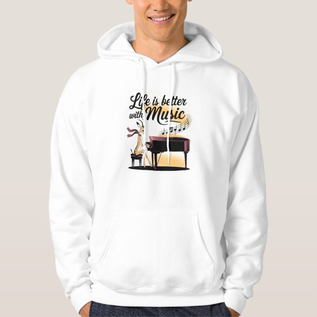 Sudadera gazelle piano (Anverso)