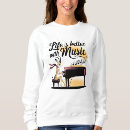 Sudadera gazelle piano