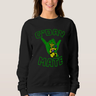 Sudadera Gday Mate Boxing Kangaroo Shaka