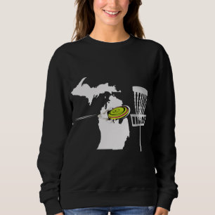 Sudadera Gear de Frolf de Michigan Disk Golf con estilo vin