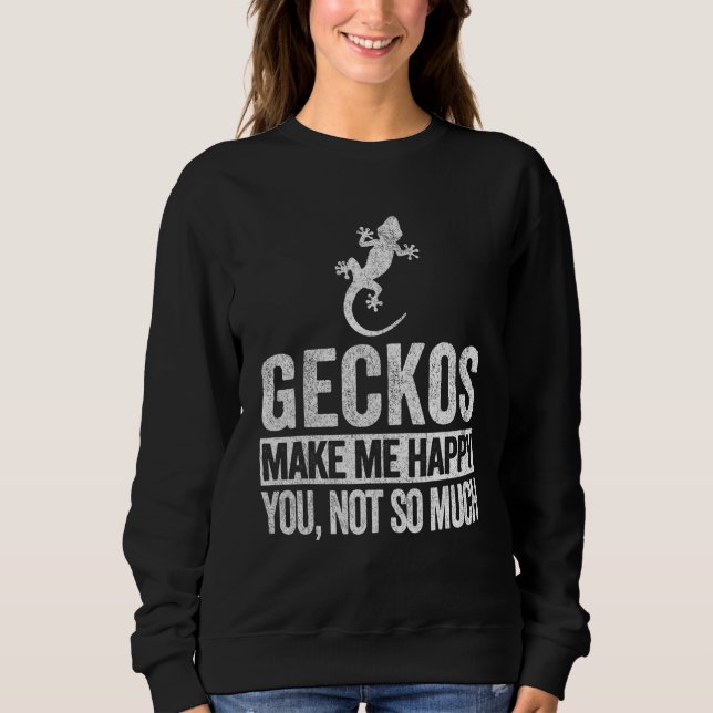 Sudadera Gecko  Cita Gecko Retro (Anverso)