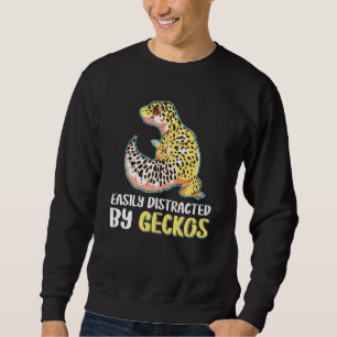 Sudadera Gecko Leopard Distrado Fácilmente Por Geckos