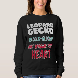 Sudadera Gecko leopardo es de sangre fría pero calienta tu 