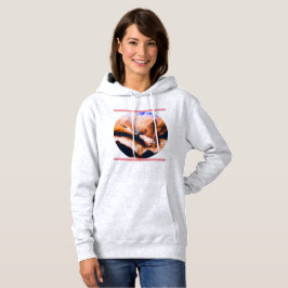 Sudadera Geese en rosa