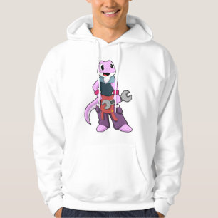Sudadera Geko como mecánico con llave