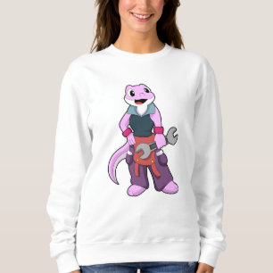 Sudadera Geko como mecánico con llave