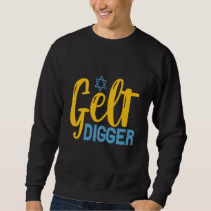 Sudadera Gelt Digger Funny Hanukkah Gelt Moneda regalo judí