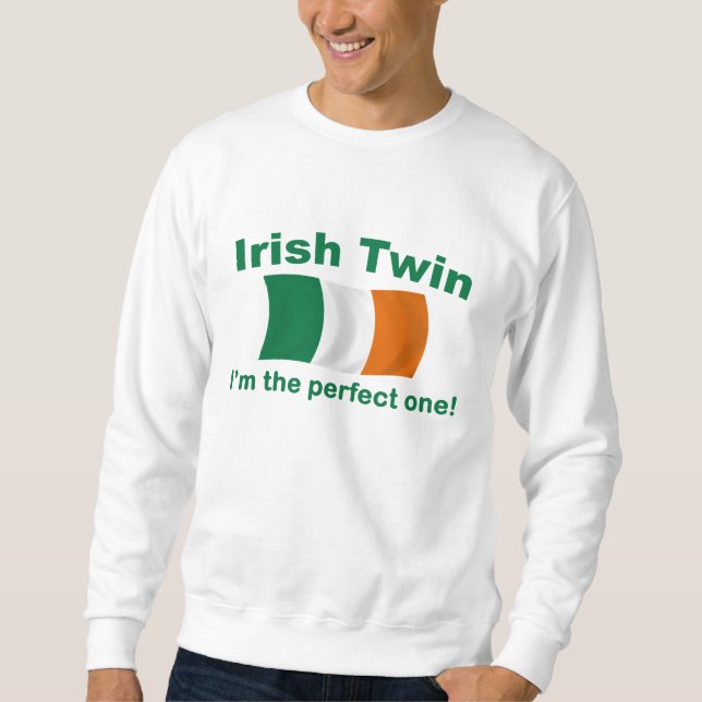 Sudadera Gemelo irlandés perfecto (Anverso)