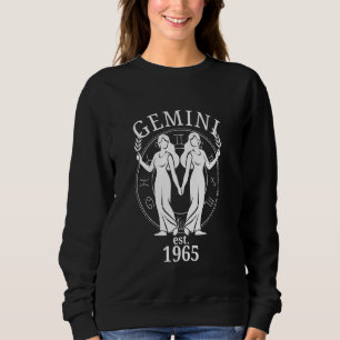 Sudadera Gemini Gemini gemelos nació en 1965