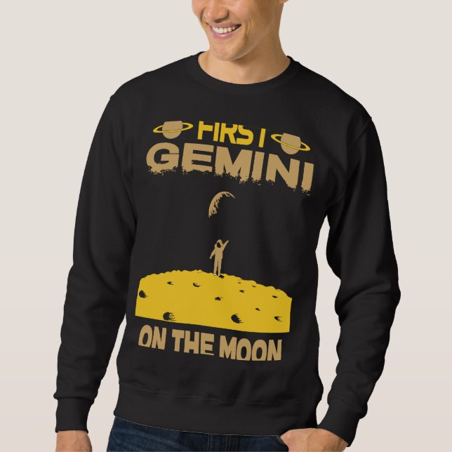 Sudadera Gemini On The Moon (Anverso)