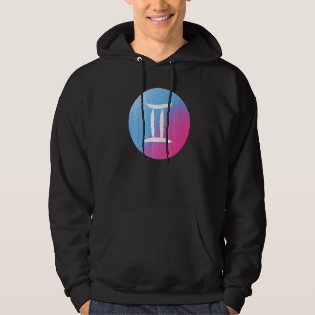 Sudadera Gemini Wife Zodiac Horoscope Astrology  1 (Anverso)