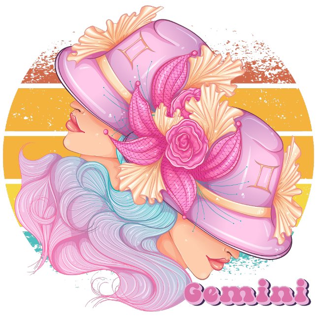 Sudadera Géminis (Gemini (May 21 - June 20):
"Twice the Fun, Geminis on the Run!")