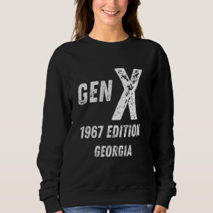 Sudadera Gen X 1967 Edición Generation Georgia Birthday Chr