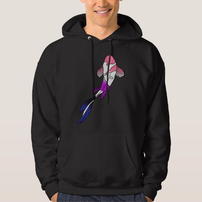 Sudadera Genderflui Koi Fish (Anverso)