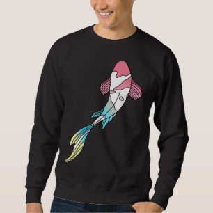 Sudadera Genderflux Koi Fish