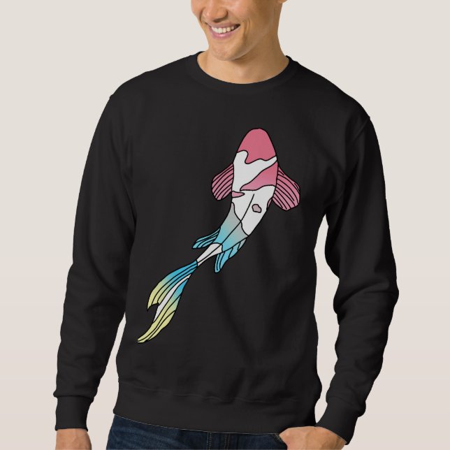 Sudadera Genderflux Koi Fish (Anverso)