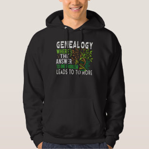 Sudadera Genealógico genealógico de familia de árboles de f