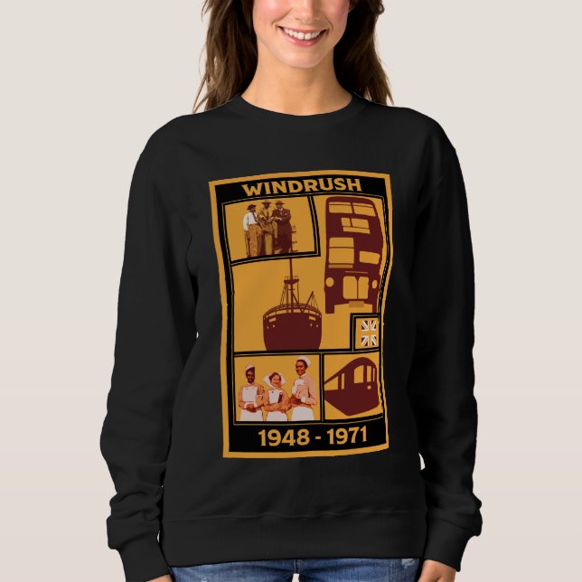Sudadera Generación Windrush Historia Británica (Anverso)