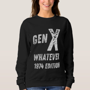 Sudadera Generación X Edición 1974 Generación X Cualquier C