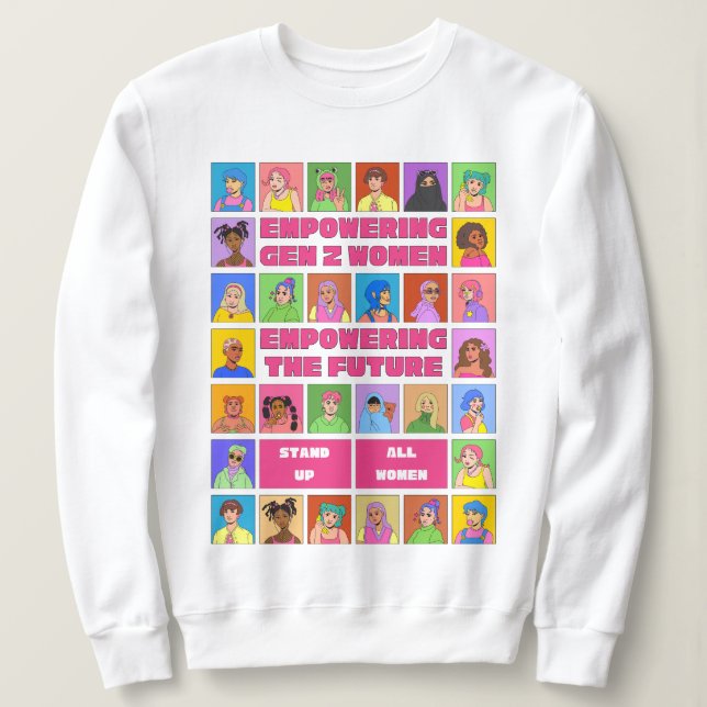 SUDADERA GENERACIÓN Z (Anverso del diseño)