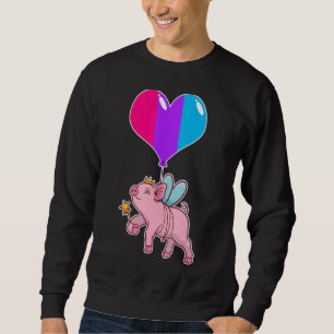 Sudadera Género no binario Androgyne Pig Fairy