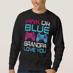 Sudadera Género rosa o azul masculino revela videojuego abu