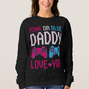 Sudadera Género Rosa O Azul Revelan Videojuego Papi Padre