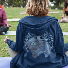 Sudadera GENES FADERADOS COLGAR ÁRBOL DE VIDA/cremallera fr