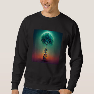 Sudadera Genética de la vida de la Tierra Biología Ciencia 