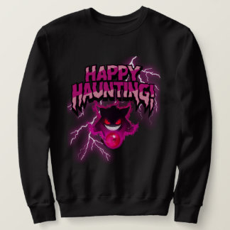 Sudadera Gengar Shadow Pokémon "Caza feliz" Camiseta, Hood