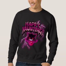 Gengar Shadow Pokémon "Caza feliz" Camiseta, Hood