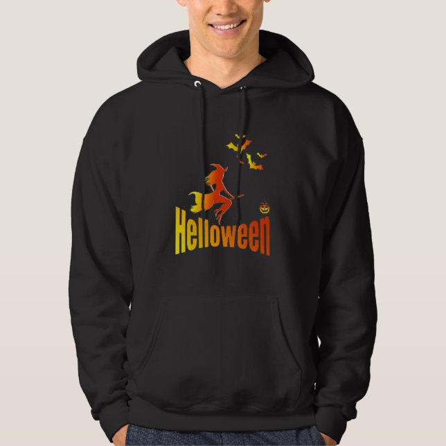 Sudadera Genial Gráfico Y Amigos Halloween (Anverso)