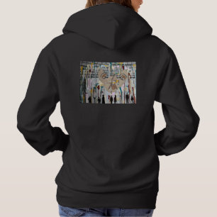 Sudadera Gente de Sombra Arte Abstracto