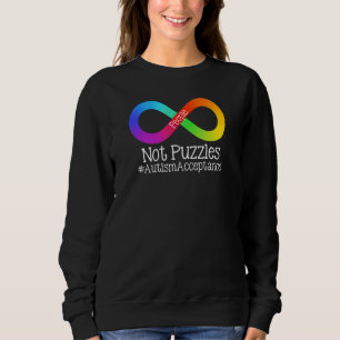 Sudadera Gente No Rompe El Autismo Símbolo Infinito Arcoiri