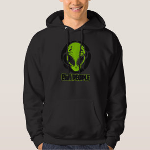 Sudadera Gente Ovni Conspiración Alien