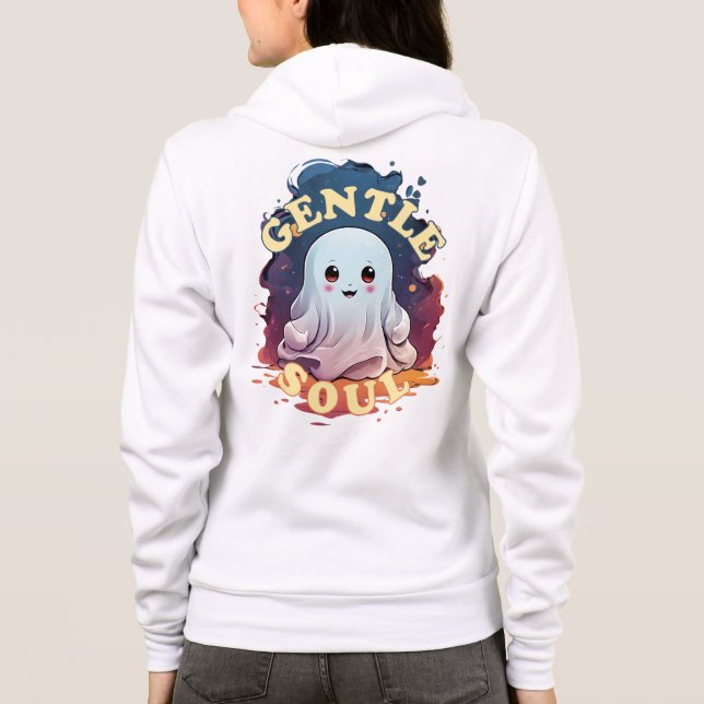 Sudadera Gentle Soul Kawaii Ghost (Reverso)
