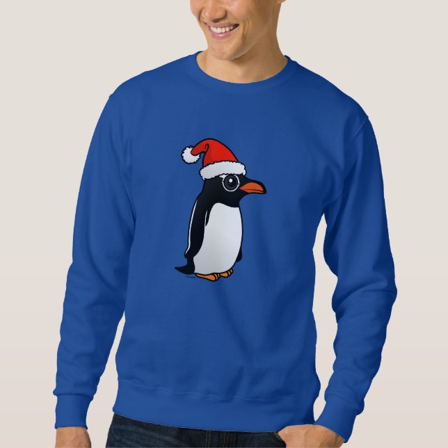 Sudadera Gentoo Penguin Santa (Anverso)
