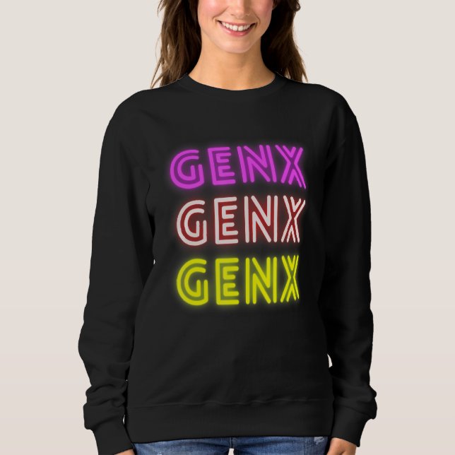 Sudadera Genx Neon Fun (Anverso)