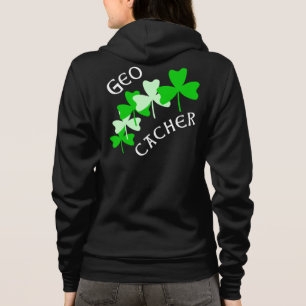 Sudadera Geocacher Shamrock