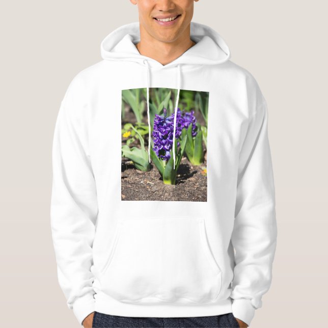Sudadera Geocinth azul en primavera (Anverso)