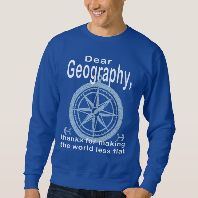Sudadera Geography (Anverso)