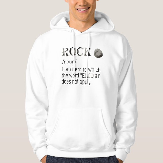 Sudadera Geóloga de Geología Rockhounding Collector Rock (Anverso)