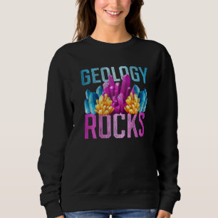 Sudadera Geológico, Coleccionista de Rock Colorful Minerals